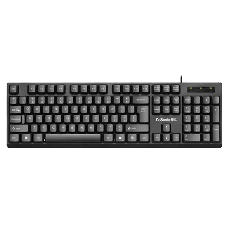 K-Snake K001 Wired Keyboard And Mouse Set Desktop Computer Keyboard, With Mouse, Without Mouse