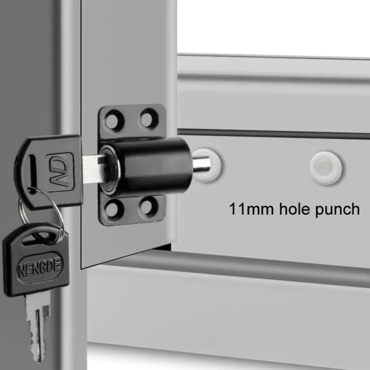 Door And Window Limit Lock Sliding Door Retainer Child Safety Lock, White No Screw, Silver No Screw, Black No Screw, White With Screw, Silver With Screw, Black With Screw
