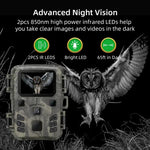 20MP 1080P Hunting Trail Camera With Night Vision Wildlife Scouting Photo, MiNi301