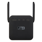 2.4G 300M Wi-Fi Amplifier Long Range WiFi Repeater Wireless Signal Booster, US Plug White, EU Plug White, UK Plug White, US Plug Black, EU Plug Black, UK Plug Black