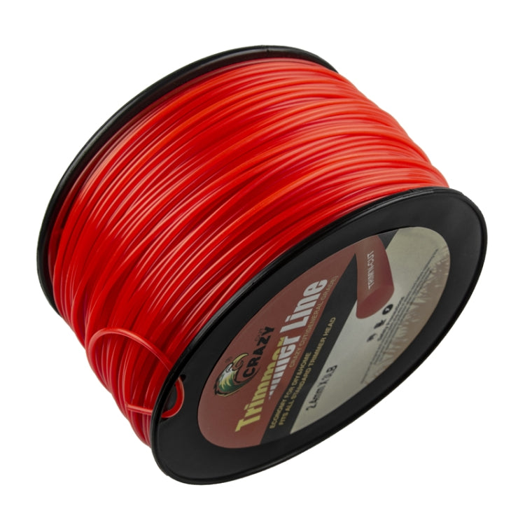 3LB Line Shaft Grass Rope Nylon Cutting Grass Rope, 3.0mm Square