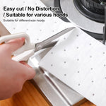 10pcs /Pack Disposable Oil Groove Suction Paper for Cooker Hoods, 7x90cm Regular, 10x90cm Regular, 7x90cm Thickened