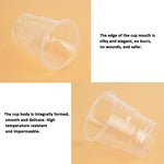 50pcs /Pack 180ml Disposable Cup Transparent PP Thickened Aviation Water Cup
