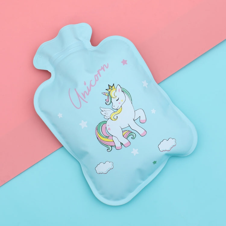 Cartoon Water Filled Hot Water Bag Mini High Density PVC Winter Warm Water Bag, Style and Color Random Delivery, Small 17x11cm, Large 14.5x21cm