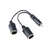 Copper Car Cigarette Lighter Extension 12/24V 10A General 1 Drag 2 Car Charging