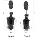 Car Centre Navigation Mobile Phone Holder 360 Rotating Water Cup Holder, Small, Large
