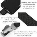 Car Rear Seat Backrest Suede Interior Multifunctional Hook