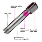 5 In 1 Hot Air Comb Automatic Curling Iron Square Model Hair Styling Comb Curling And Straightening, US Plug, EU Plug, UK Plug, AU Plug