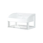 Desktop Drawer Organizer Multi-Layer Cosmetic Jewelry Box Stationery Multi-Functional Organizer, 5 Layer White Drawer (White), 5 Layer Black Drawer (White), 5 Layer Black Drawer (Pink), 4 Layer White Drawer (White), 4 Layer Black Drawer (White)        ...