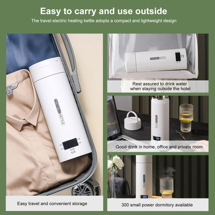 300W 500ml Electric Heating Water Cup Smart Boiling Kettle Temperature Control Kettle, SUS304 US Plug, SUS316 US Plug, SUS304 UK Plug, SUS316 UK Plug, SUS304 EU Plug, SUS316 EU Plug