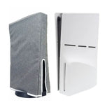 For PS5 Slim Disc & Digital Host Dust Cover Protective  Case, Vertical Gray, Vertical Black, Horizontal Gray, Horizontal Black