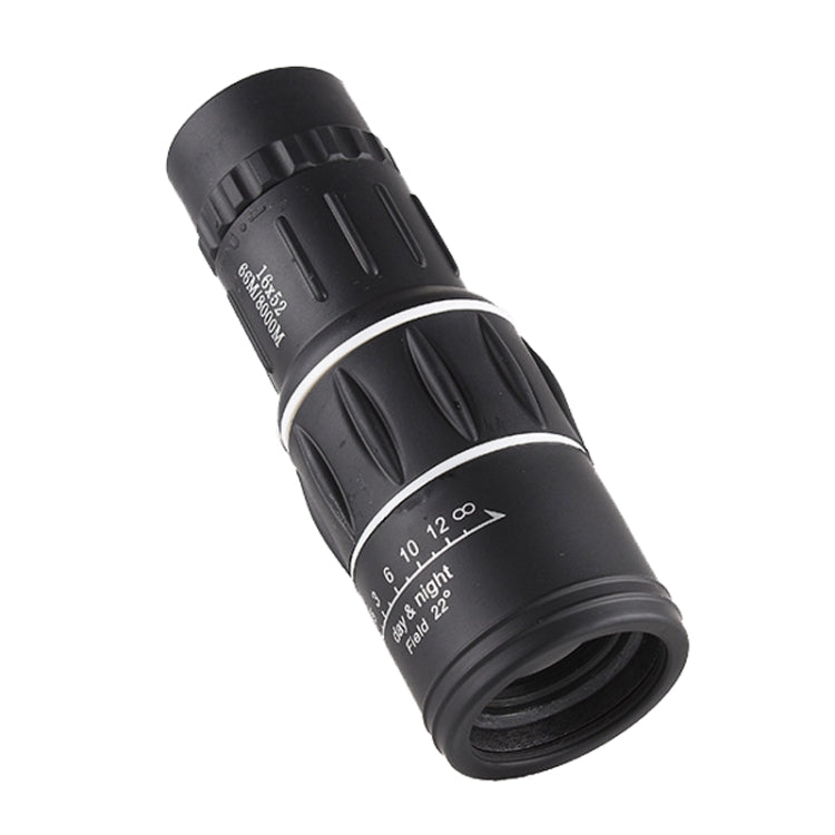 16x52 High Definition Outdoor Bird Viewing Monocular Telescope, 16x52 Prism, 16x52 Green Film, 16x52 without Bag, 16x52 with Clip+Tripod