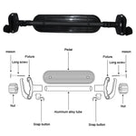 Baby Stroller Accessories Adjustable Pedal Footrest Highchair Footboard