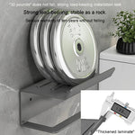 Stainless Steel Bathroom Roll Paper Holder No-Punch Cell Phone Storage Shelf, Phone Rack (White), Paper Rack (White）, Phone Rack (Black), Paper Rack (Black), Phone Rack (Gray), Paper Rack (Gray)