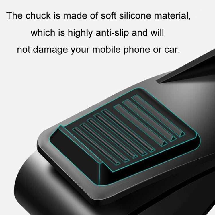 Car Multifunctional Mobile Phone Holder Navigation Swivel Bracket, Second Generation