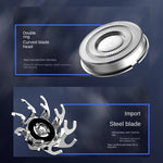 Double-head Mini Magnetic Shaver Portable Men Electric Shaver