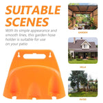 Wall Mounted Plastic Water Pipe Holder Garden Irrigation Accessories