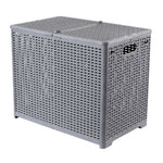 Foldable Dirty Clothes Basket Wall Mounted Bathroom Dirty Clothes Storage Frame Plastic Laundry Basket, Plus Large Gray, Plus Large Black, Extra Large Black, Extra Large White, Extra Large Gray