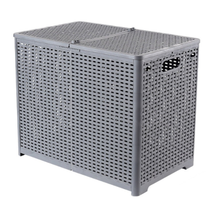 Foldable Dirty Clothes Basket Wall Mounted Bathroom Dirty Clothes Storage Frame Plastic Laundry Basket, Plus Large Gray, Plus Large Black, Extra Large Black, Extra Large White, Extra Large Gray