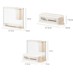 Cream Style Kitchen Storage Rack Knife Holder Chopping Board, Pot Lid Rack, Knife Rack, 2 In 1