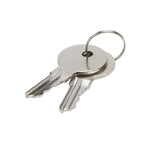 10pcs 1.5 X 25mm Key Holder Ring Metal Key Chain Charm Ring