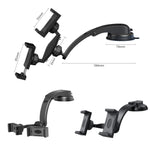 Car Dashboard Suction Cup Double Chuck Mobile Phone Holder