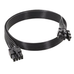 For Corsair 18AWG Flat Cable Power Module Cable Graphics Card Module Cable 8Pin To 8Pin 6+2, 50cm For Corsair, 60cm For Corsair