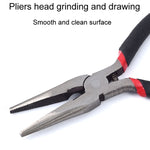 4.5 Inch Industrial Grade Mini Wire Pliers Portable Handmade Pliers With Plasticized Handle, Pointed Mouth Plier, Diagonal Mouth Plier