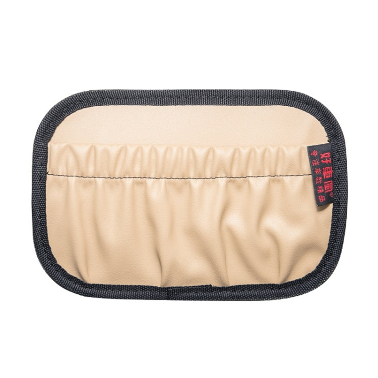 Car Instrument Console Adhesive Net Pocket Storage Hanging Bag, H012 Beige Large, H264 Gray Large, H013 Black Small, H014 Beige Small, H265 Gray Small
