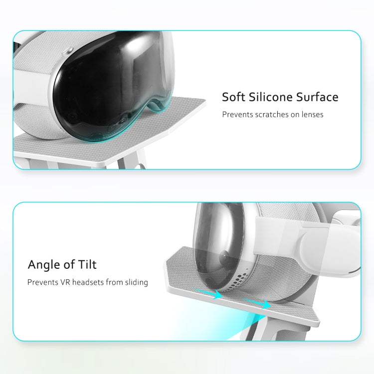 VR Headset Storage Display Stand For Apple Vision Pro / Meta Quest 3 / 2 / Pro