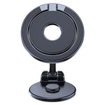 Magnetic Folding Car Phone Holder Rotatable Dashboard Stick-On Navigation Stand, D50