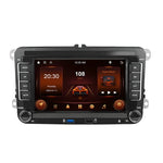For Volkswagen/Skoda 2+64G Player Large Screen Carplay Android Navigation Reversing Camera Integrated Machine, 2+64G