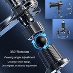 BUDK Triangle Gravity Sensor Car Phone Bracket Car Air Vent Navigation Holder, Buckle Model, Adhesive Model, Suction Cup Base Model, Bent Suction Cup Base Model, Hook Model