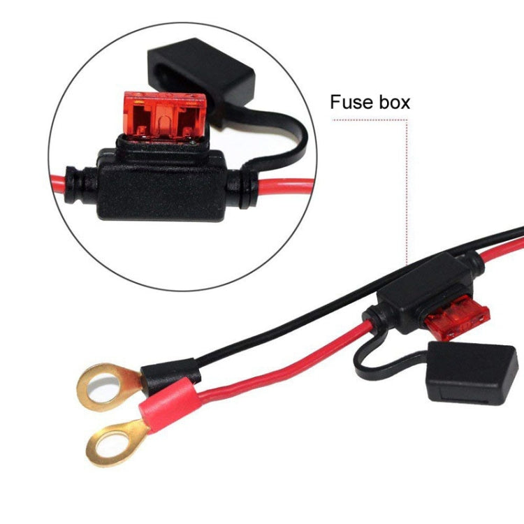 SAE To O-Type Ring Connector Quick Disconnect SAE Car Storage Battery Extension Cable