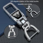 For BMW Car Key Cover Multifunctional Keychain Anti-Lost Number Plate, A, B, C, D, E, F