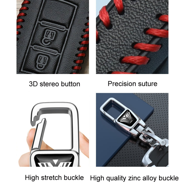 For Isuzu Car Key Cover Multifunctional Keychain Anti-lost Number Plate