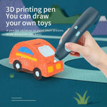 USB Charging Low-Temperature Wireless Graffiti Printing Pen Set Children DIY 3D Painting Pen