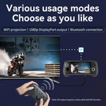 ANBERNIC RG556 Handheld Game Console Android 13 System 5.48-Inch AMOLED Screen WIFI Bluetooth Game Player, 128GB+128GB, 128GB+256GB