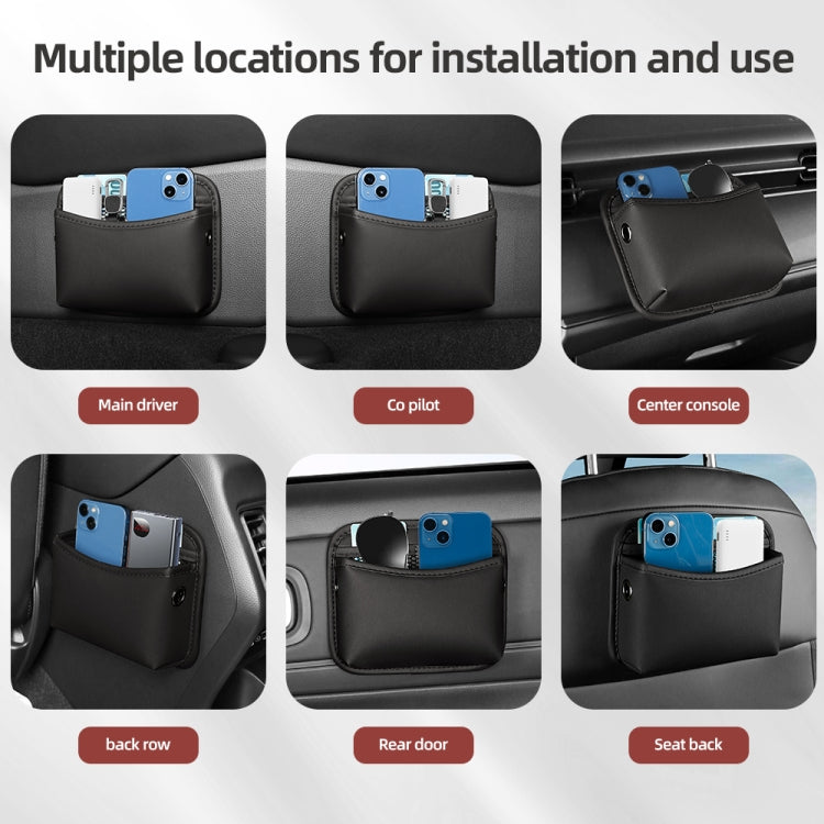 Adhesive Multifunctional Storage Bag for Car Center Console