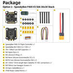 3-6S Lipo Barometer For RC Drone, SpeedyBee BLS 50A 4-in-1 ESC