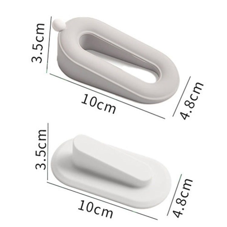 Household Hole-Free Fixed Doorstop Anti-Collision Donut Door Stopper
