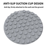 7 Inch Pet Licking Mat with Suction Cups Non-Slip Slow Feeding Mat for Dogs & Cats, Grey, Mint Color, Blue
