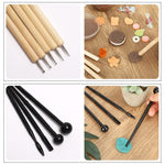61 In 1 Clay Tools Kit Ceramics DIY Clay Sculpting Tools for Pottery Craft, Baking, Carving, 61 In 1