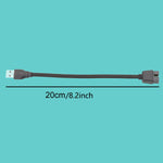 USB-A Male To 9Pin Motherboard Built-In RGB Data To External U Port Adapter Cable, USB-A Male To 9Pin