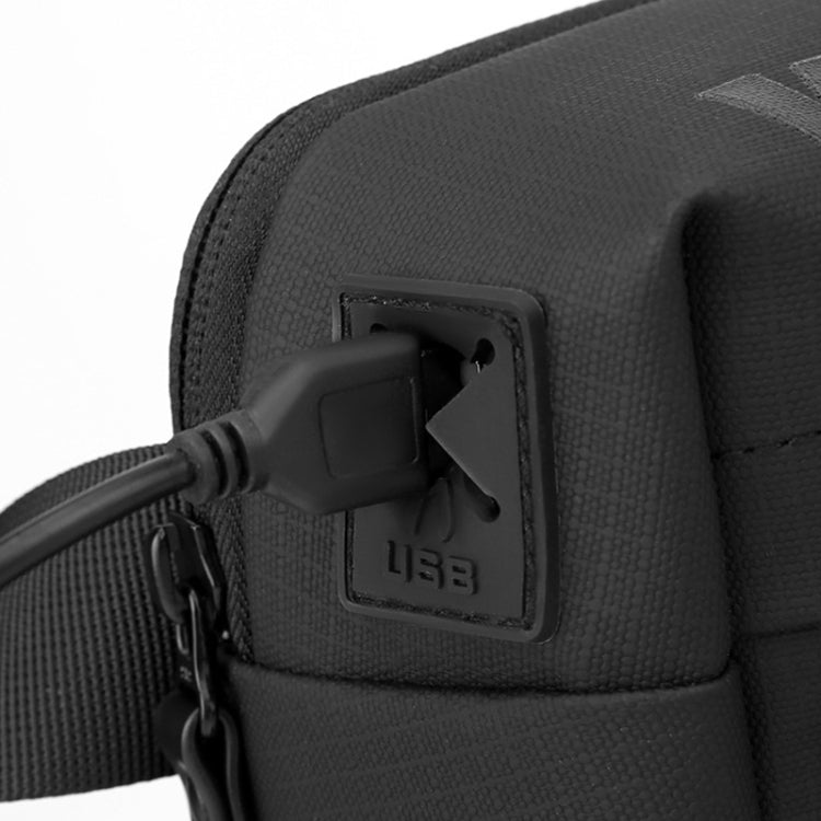 WEPOWER Men Casual Single Shoulder Crossbody Bag Functional Style Chest Bag