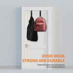 2pcs Door Back Nail-free Traceless Coat Hat Hook