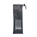 Ground Spike Storage Bag Outdoor Camping Accessories Portable Handheld Storage Bag, M 30cm, L 40cm