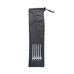 Ground Spike Storage Bag Outdoor Camping Accessories Portable Handheld Storage Bag, M 30cm, L 40cm