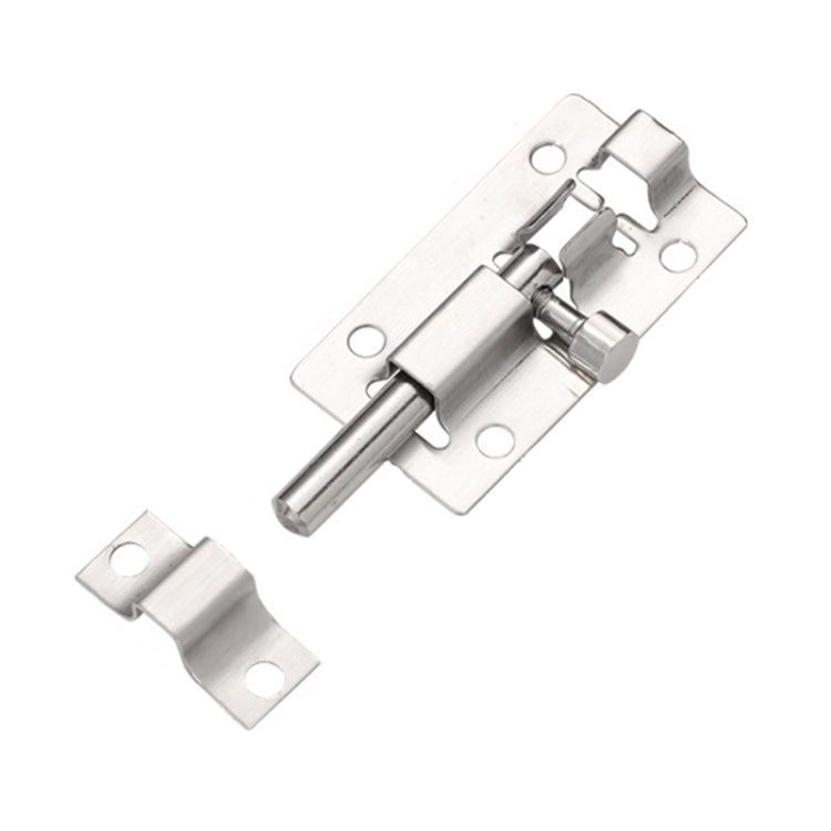 Stainless Steel Latch Door Bolt Bathroom Wooden Door And Window Anti-Theft Latch Lock, 2 inch, 3 inch, 4 inch, 5 inch, 6 inch, 8 inch, 10 inch, 12 inch
