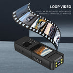 High-Definition Night Vision Portable Outdoor Sports Recorder Camera, CS11
